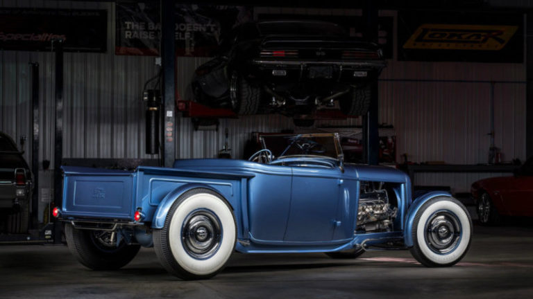 Custom 1932 Ford Roadster Pickup built by Goolsby Customs