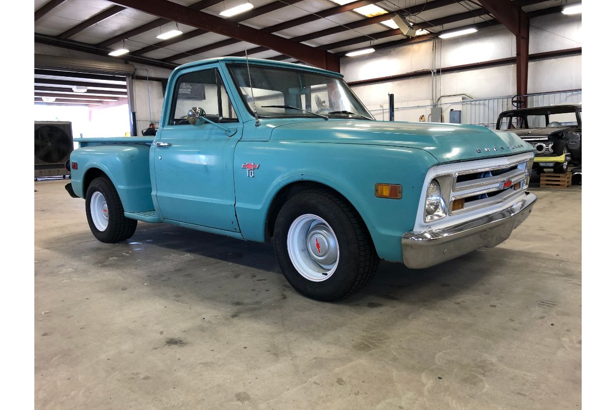 1968 chevy c10 pickup truck at goolsby customs