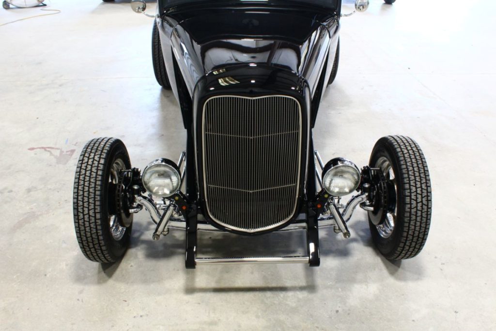 Customers Custom 1932 Ford Coupe 5 Window hotrod brought to Goolsby Customs