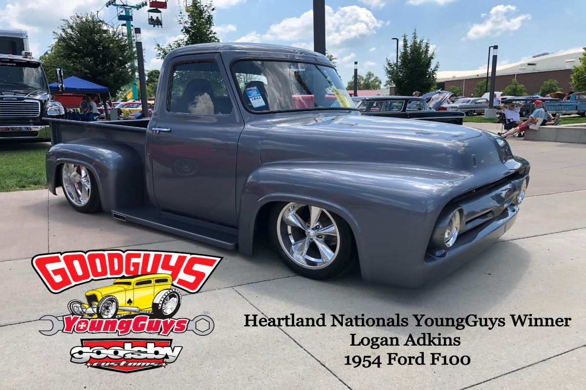 Goolsby Customs Goodguys Heartland Nationals YoungGuys Winner 1954 Ford F100