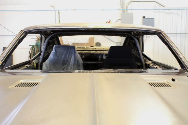 Custom 1969 Camaro roll cage fabrication and install