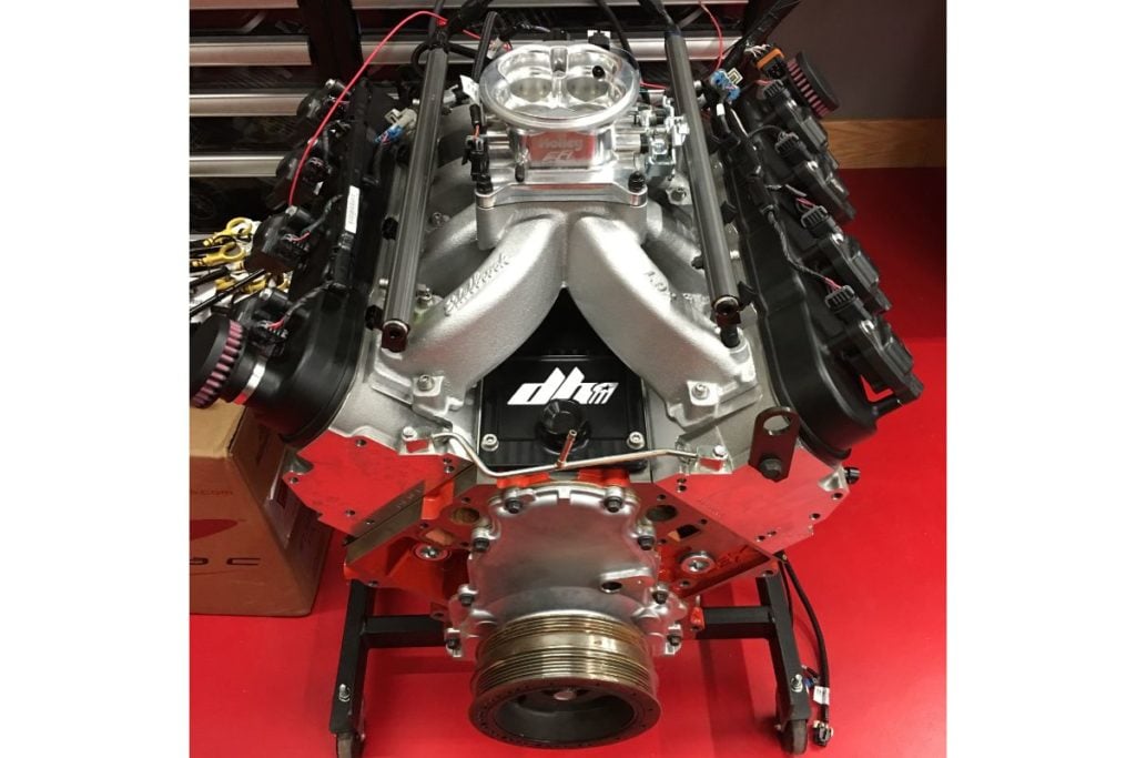 Custom 1969 Camaro Don Hardy Racing engine install