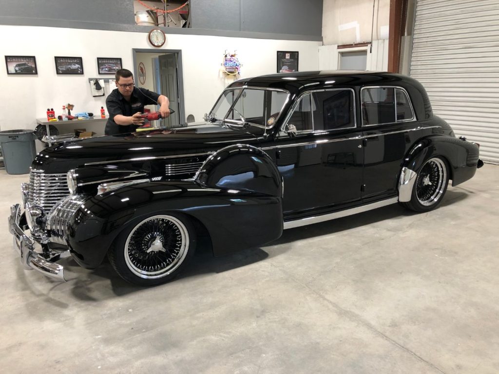 Steve and Sheri Tracy's beautiful 1940 Cadillac Series 60 stopped in for its routine maintenance. We got their Cadillac back into shape for some more summer cruising. For more photos and details visit the link below. View more 1940 Cadillac Service