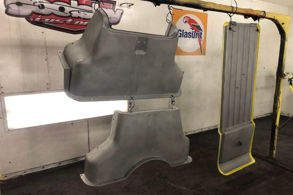 Custom 1969 Dodge A 108 Hemi Van build Primer