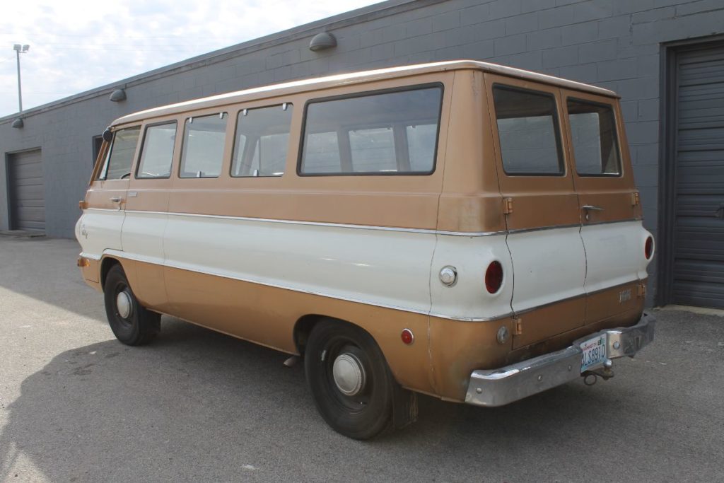 Custom 1969 Dodge A 108 Hemi Van build all stock survivor