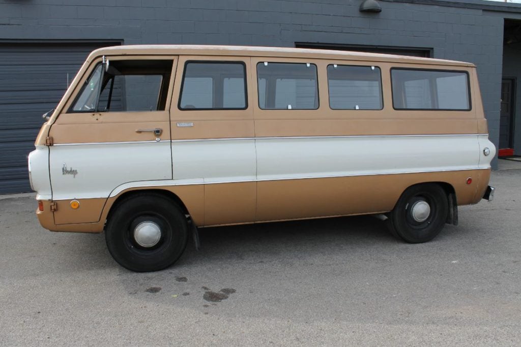 Custom 1969 Dodge A 108 Hemi Van build all stock survivor