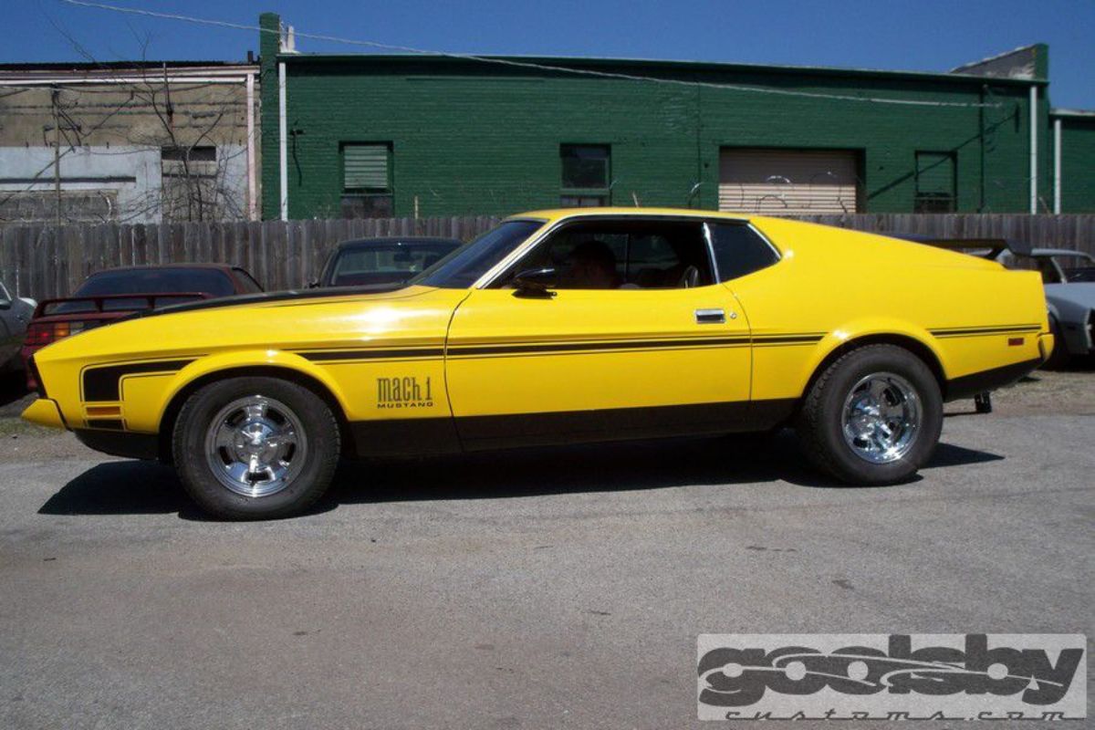 1971 mustang coupe custom