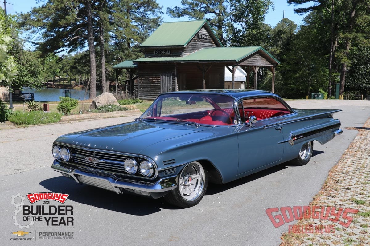 Goodguys 2021 Chevrolet Performance Builder of the year Finalist - Goolsby Customs 1960 Chevy Impala