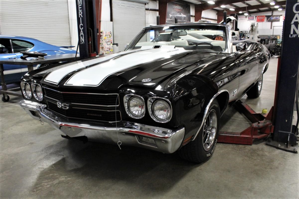 Service work on 1970 SS Chevelle convertible