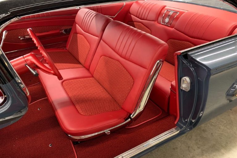 George Poteet's Custom 1960 Chevrolet Impala Hot rod interior