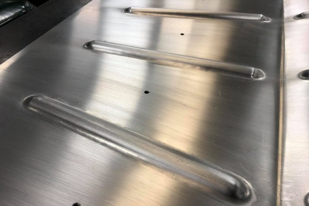 Custom 1969 Dodge A 108 Hemi Van build front air dam sheet metal fabrication