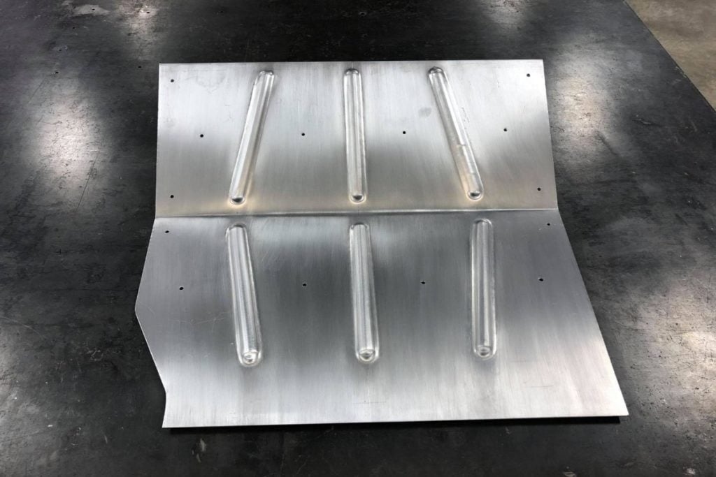 Custom 1969 Dodge A 108 Hemi Van build front air dam sheet metal fabrication