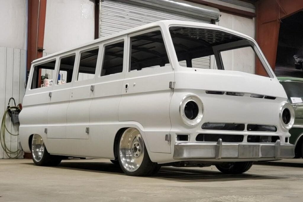 Custom 1969 Dodge A 108 Hemi Van build Primer