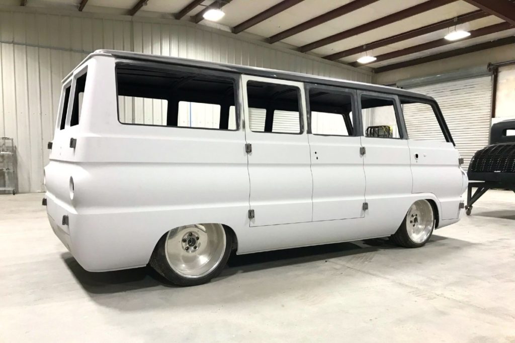 Custom 1969 Dodge A 108 Hemi Van build Primer