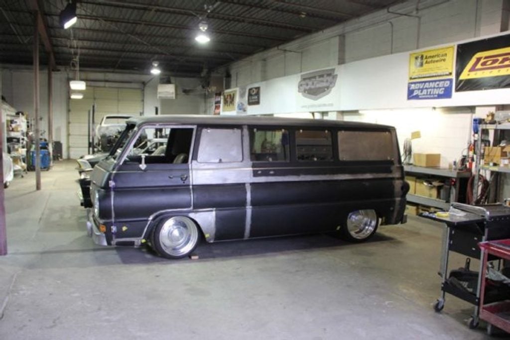 Custom 1969 Dodge A 108 Hemi Van build Epoxy