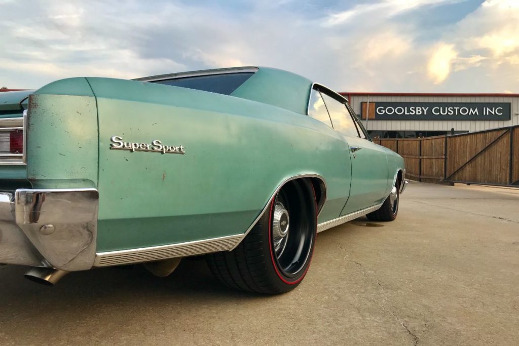 Classic 1966 Chevelle SS survivor modified by Goolsby Custom