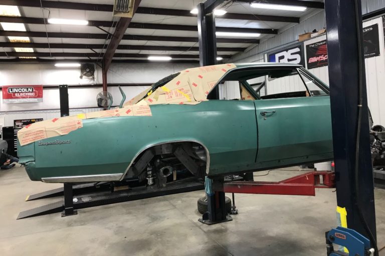Classic 1966 Chevelle SS survivor modified by Goolsby Custom