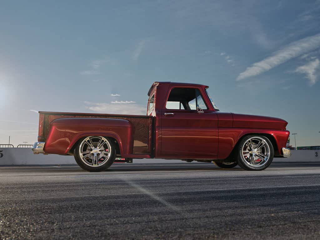 Custom Supercharged 1966 C10 Chevy Stepside Truck Shorty Restomod Build