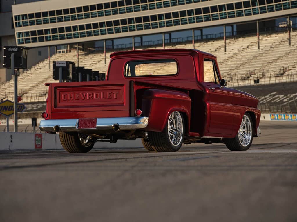 Custom Supercharged 1966 C10 Chevy Stepside Truck Shorty Restomod Build