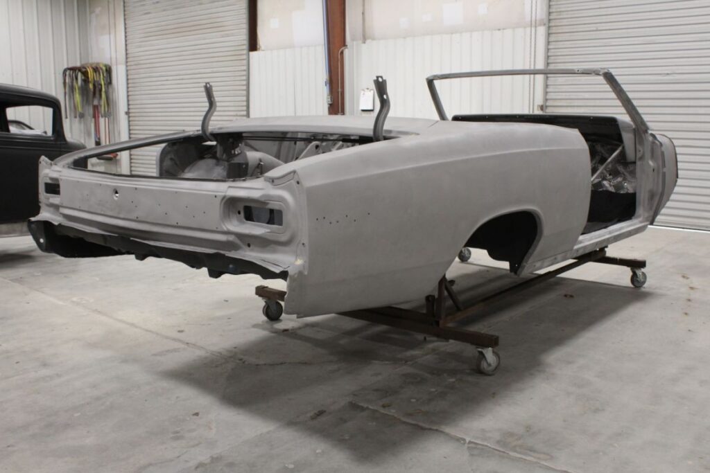 Custom 1966 Chevelle Convertible SS hot rod bare metal body work