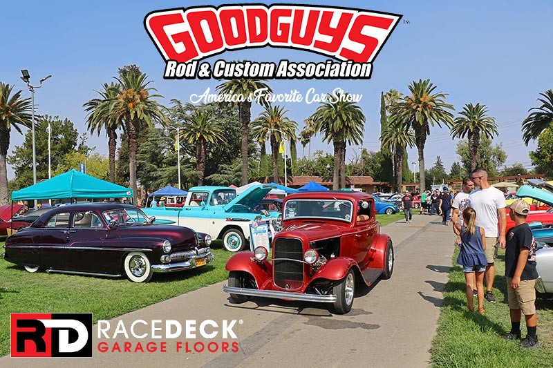 Goodguys RaceDeck West Coast Nationals Car Show at the Alameda County State Fairgrounds in Pleasanton CA