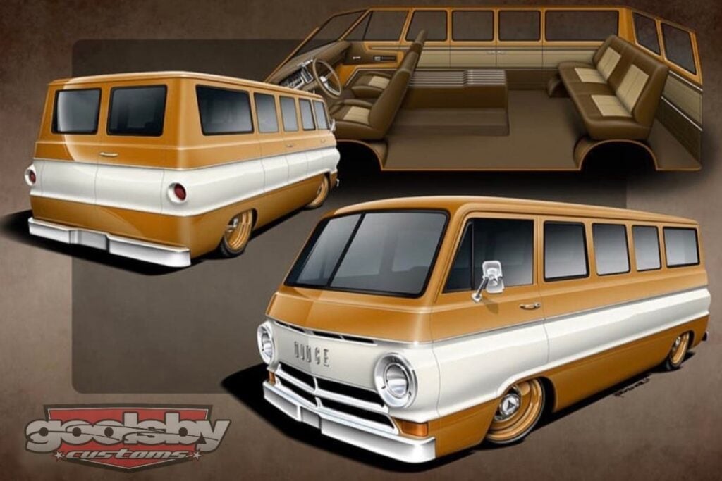 Custom Dodge A108 Hemi Van "Vantasy"