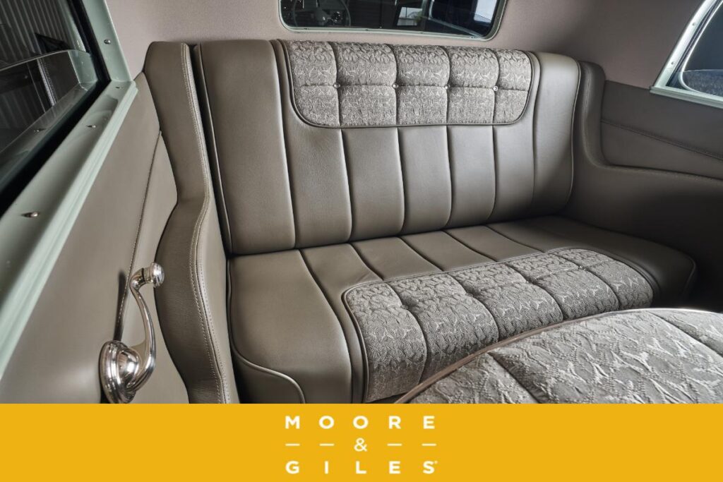 Moore & Giles Premium Leather for customs hot rods and classic cars