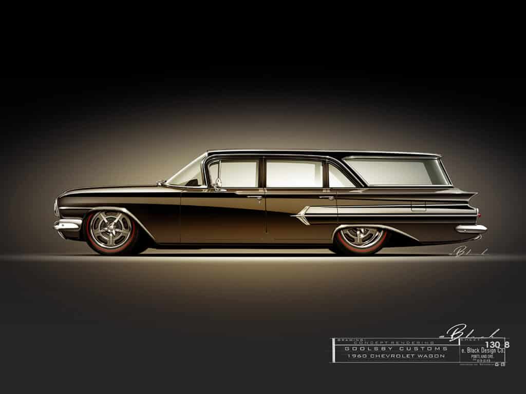 Custom procharger Lsx 1960 Chevrolet Parkwood Wagon Restomod