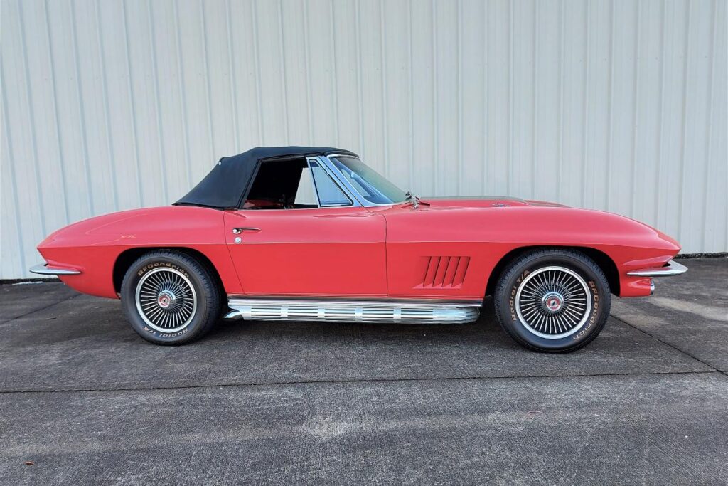 Custom classic 1967 Convertible Corvette LT4 Supercharged pro touring restomod Build
