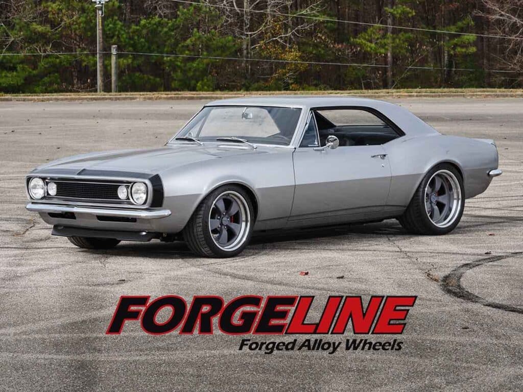 Custom LT4 1967 Restomod Camaro on Forgeline Wheels