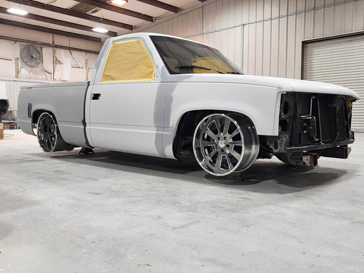 Custom 1994 SWB 1500 OBS restomod streettruck