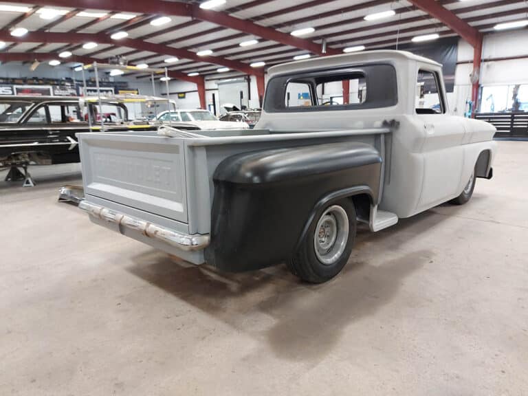 Custom Supercharged 1966 C10 Chevy Stepside Truck Shorty Restomod Build