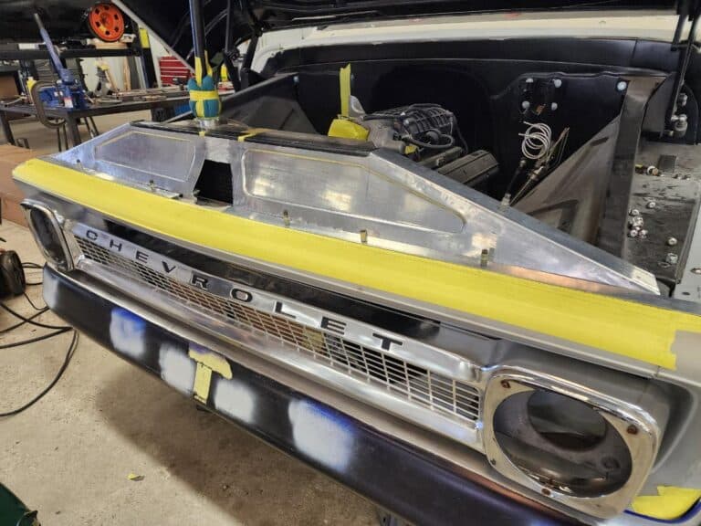 Custom Supercharged 1966 C10 Chevy Stepside Truck Shorty Restomod Build