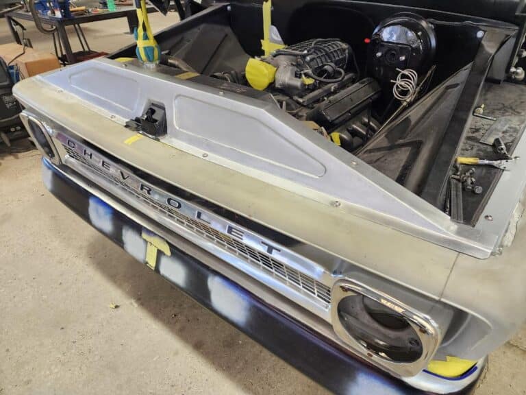 Custom Supercharged 1966 C10 Chevy Stepside Truck Shorty Restomod Build