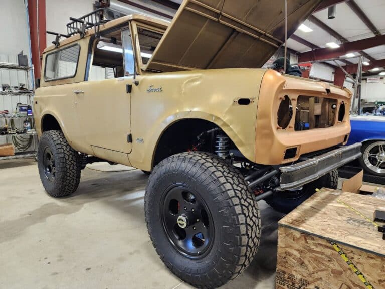 Custom 1970 International Scout Restomod with LS and Roadster Shop RS4 Chassis