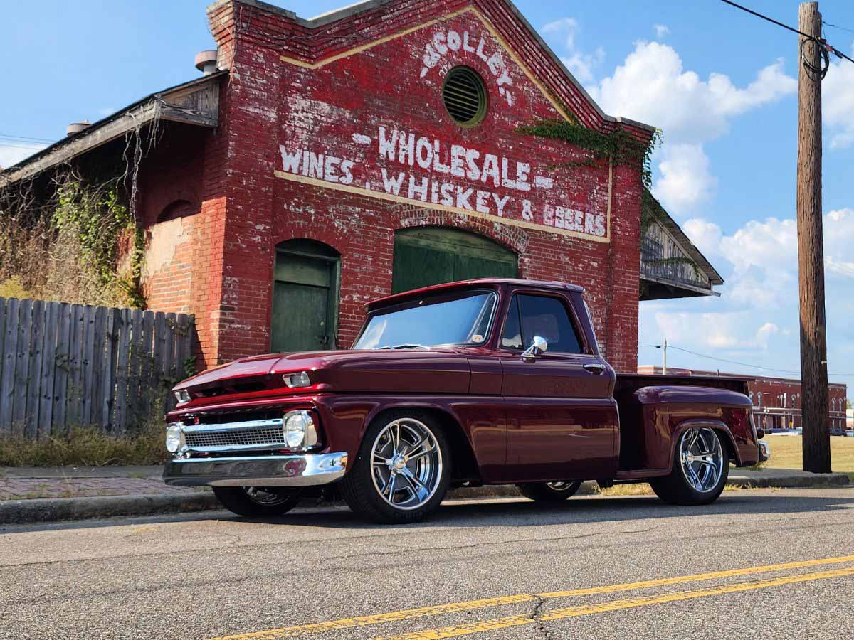 Custom Supercharged 1966 C10 Chevy Stepside Truck Shorty Restomod Build