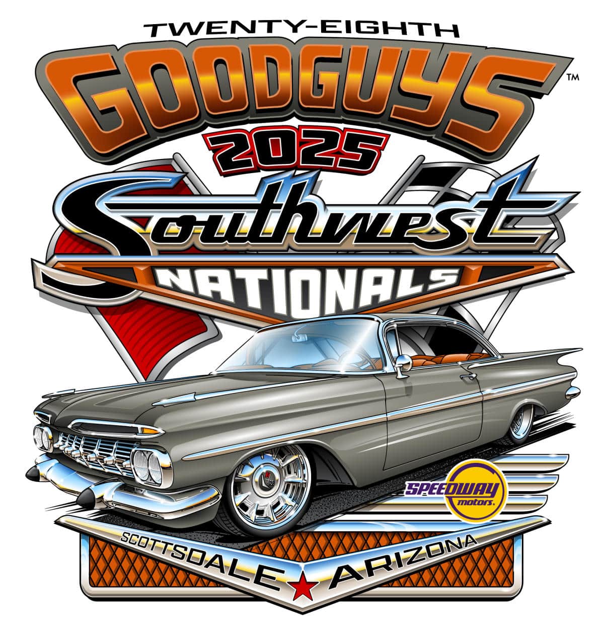 Goodguys 28th Speedway Motors Southwest Nationals Car Show 2025