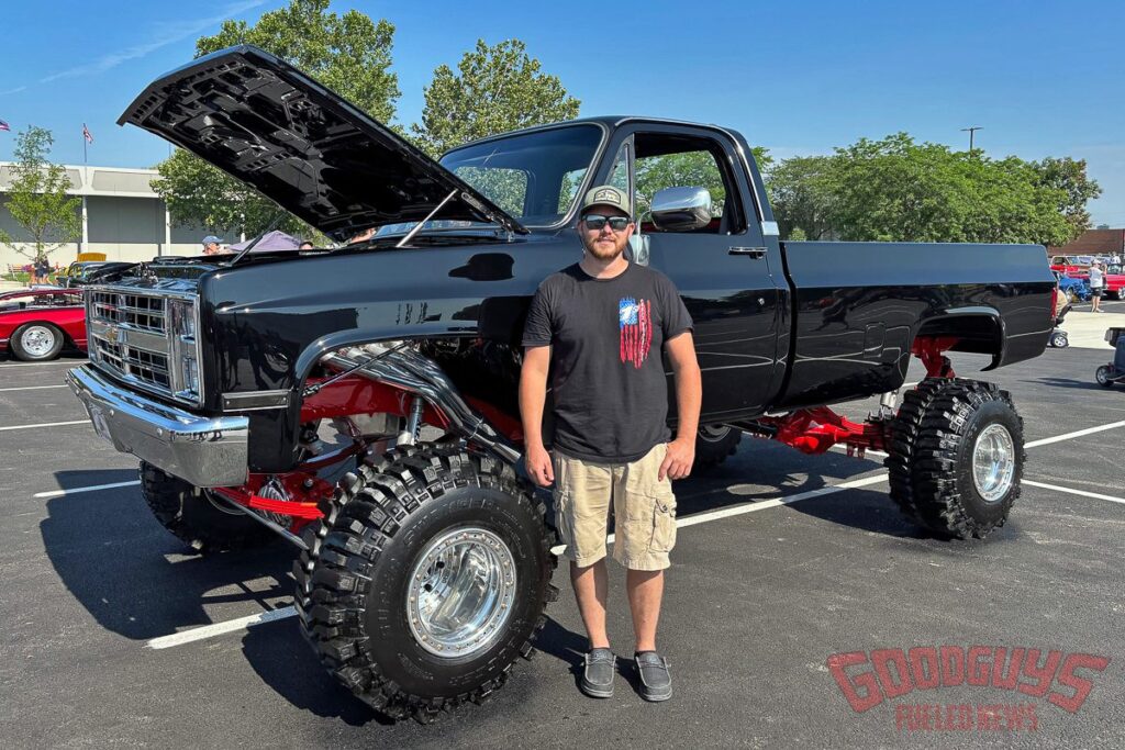 Goodguys 2025 Goolsby Customs Next Generation Grand Prize Winner Ramsey Sexton 1986 Chevy K20
