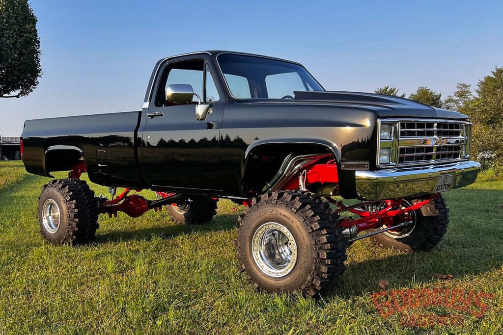 Goodguys 2025 Goolsby Customs Next Generation Grand Prize Winner Ramsey Sexton 1986 Chevy K20