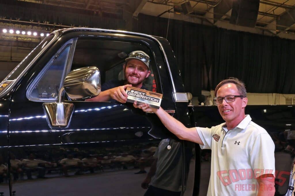 Goodguys 2025 Goolsby Customs Next Generation Grand Prize Winner Ramsey Sexton 1986 Chevy K20