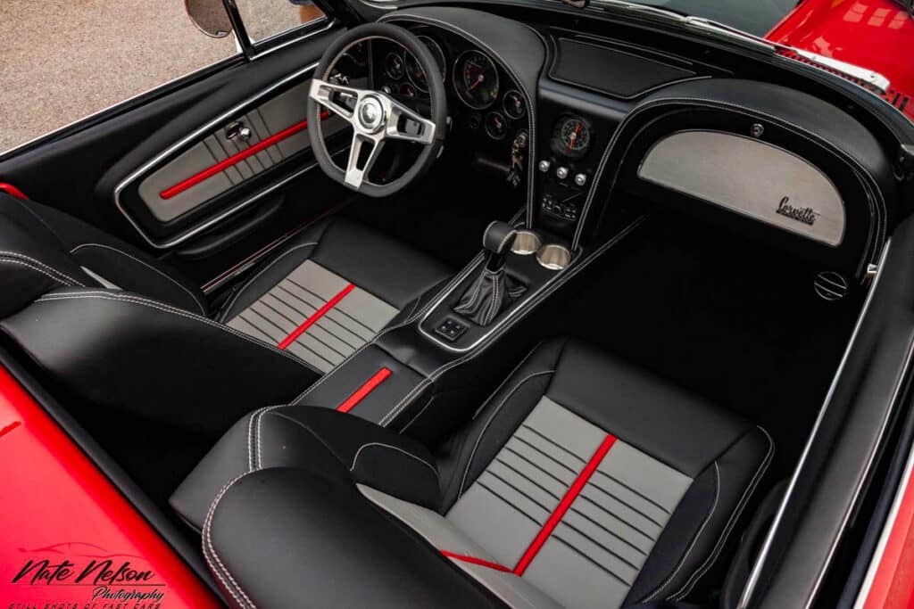 Custom classic 1967 Convertible Corvette LT4 Supercharged pro touring restomod Build