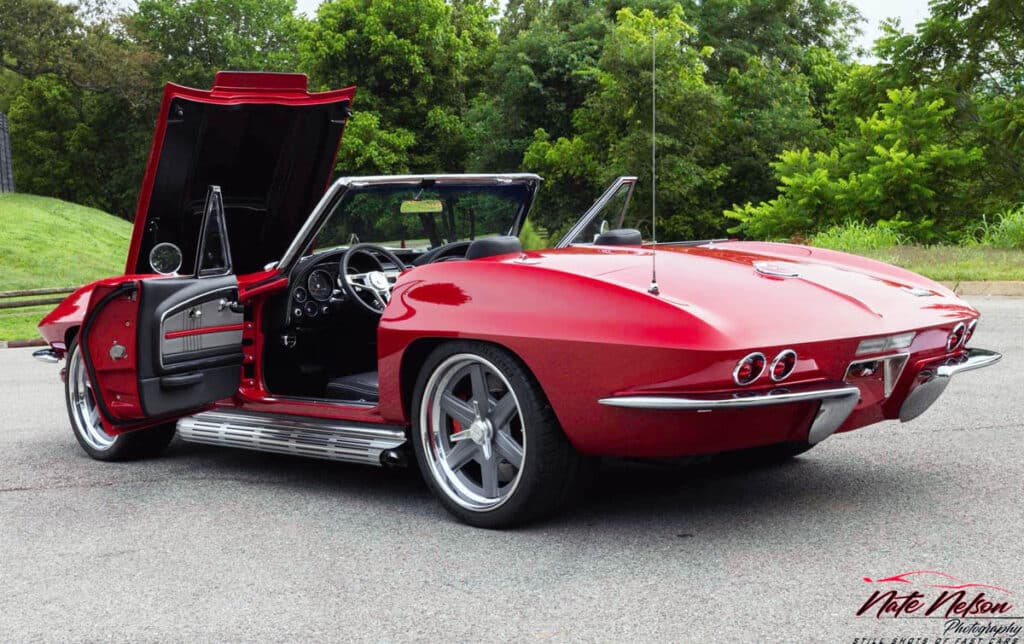 Custom classic 1967 Convertible Corvette LT4 Supercharged pro touring restomod Build