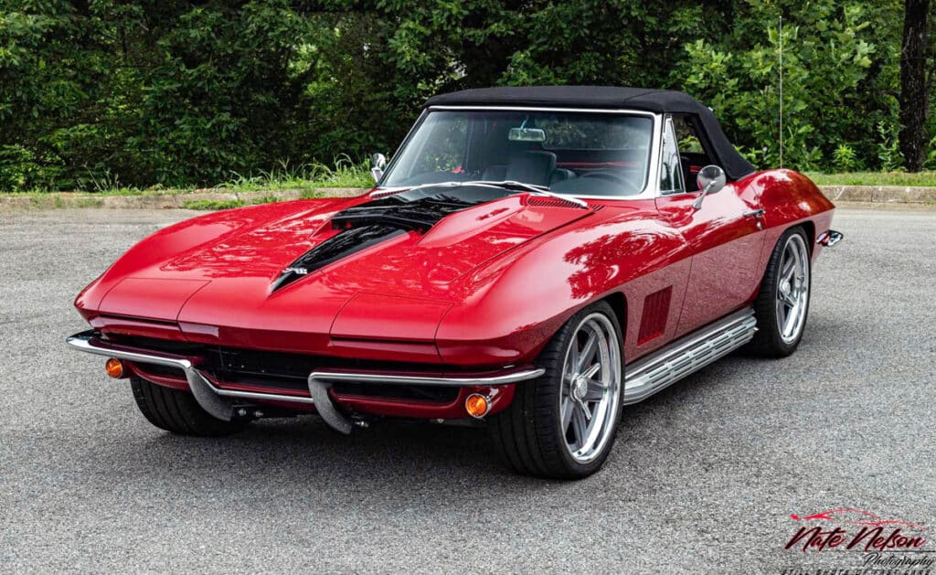 Custom classic 1967 Convertible Corvette LT4 Supercharged pro touring restomod Build