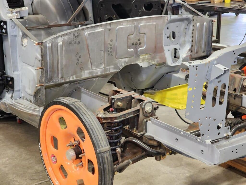 Custom 1967 Fastback Mustang Restomod Build custom firewall