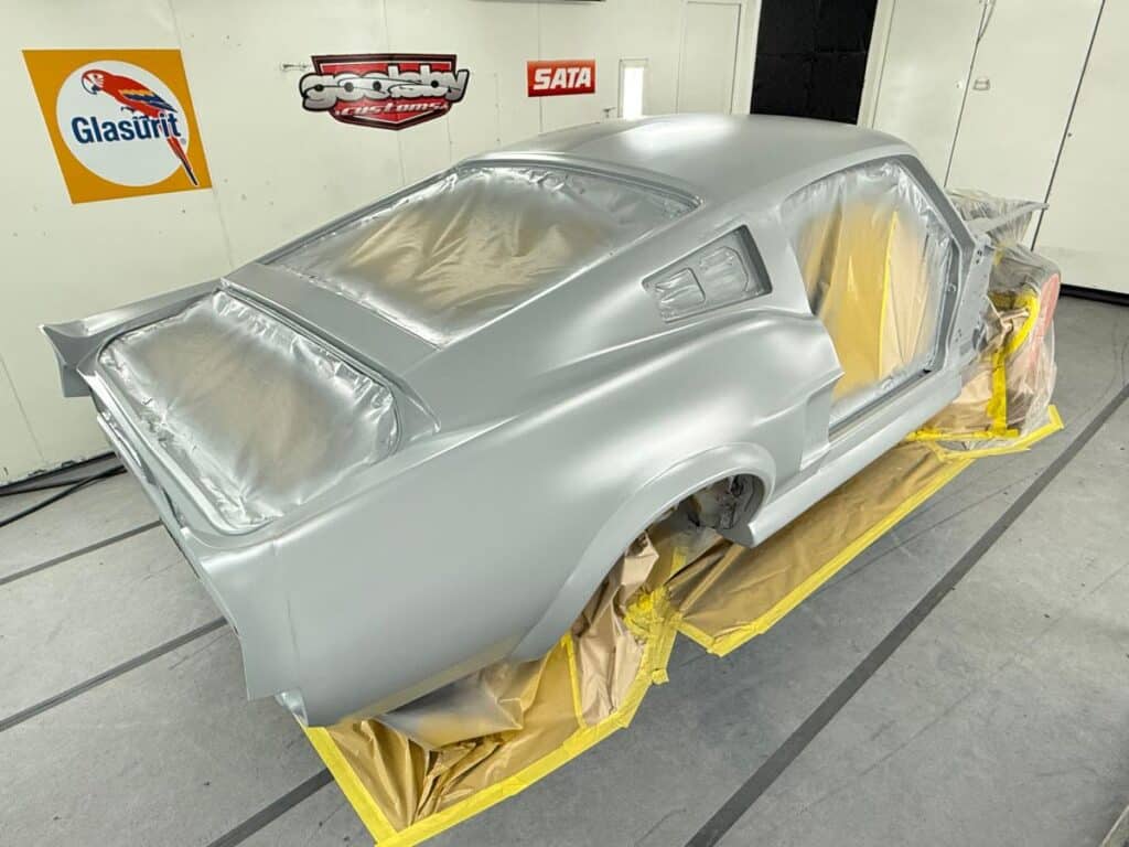 Custom 1967 Fastback Mustang Restomod Build primer